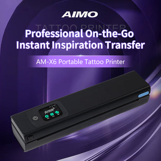 AIMO AM-X6 portable tattoo stencil printer-2