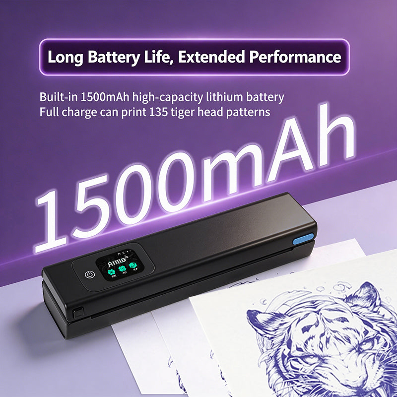 AIMO AM-X6 portable tattoo stencil printer-3