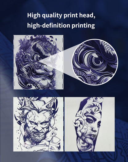 AIMO T08F wireless tattoo stencil printer-3
