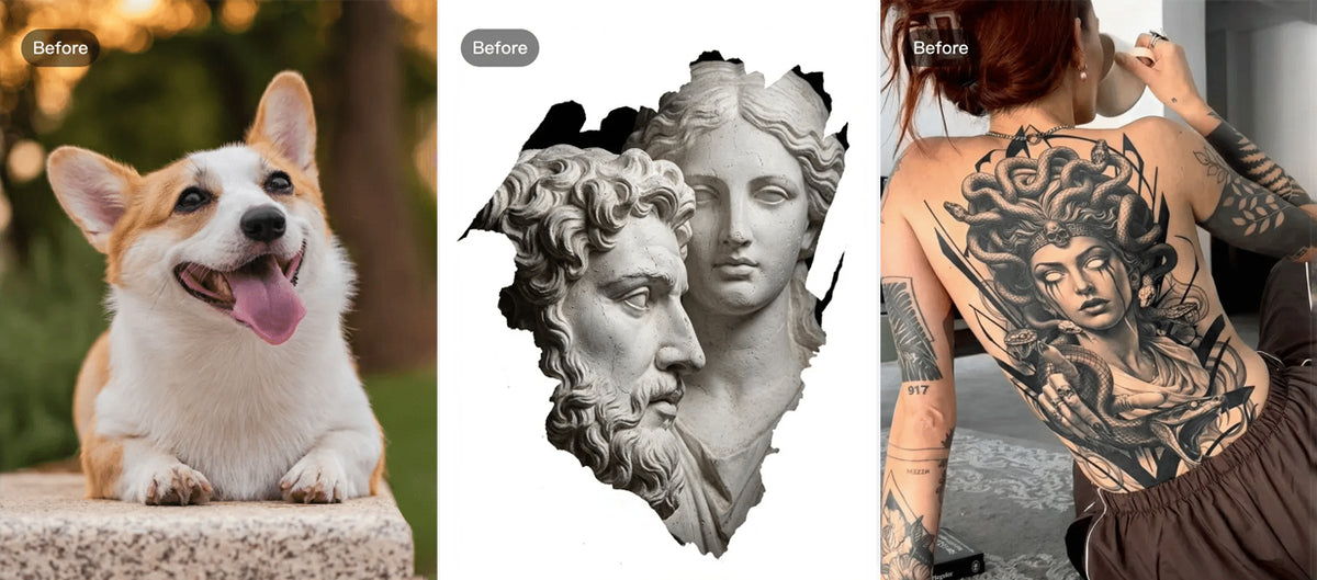 AIMO Tattoo AI Template Extraction-before