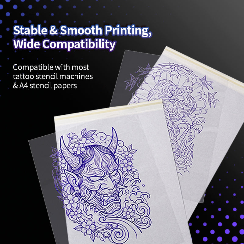 AIMO Clear Transfer Film for Tattoo Protection | Skin-Friendly Coverage Film for Precise Tattoo Aftercare