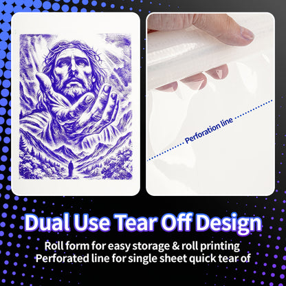 AIMO Clear Transfer Film for Tattoo Protection | Skin-Friendly Coverage Film for Precise Tattoo Aftercare